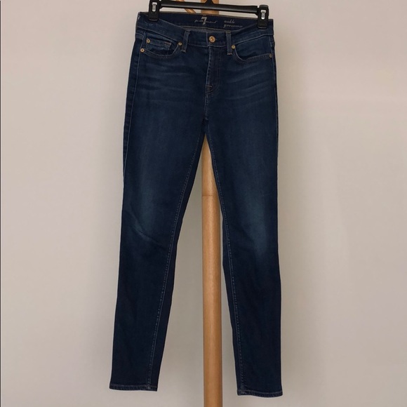7 For All Mankind | Ankle Gwenevere Skinny Jeans - Picture 3 of 8